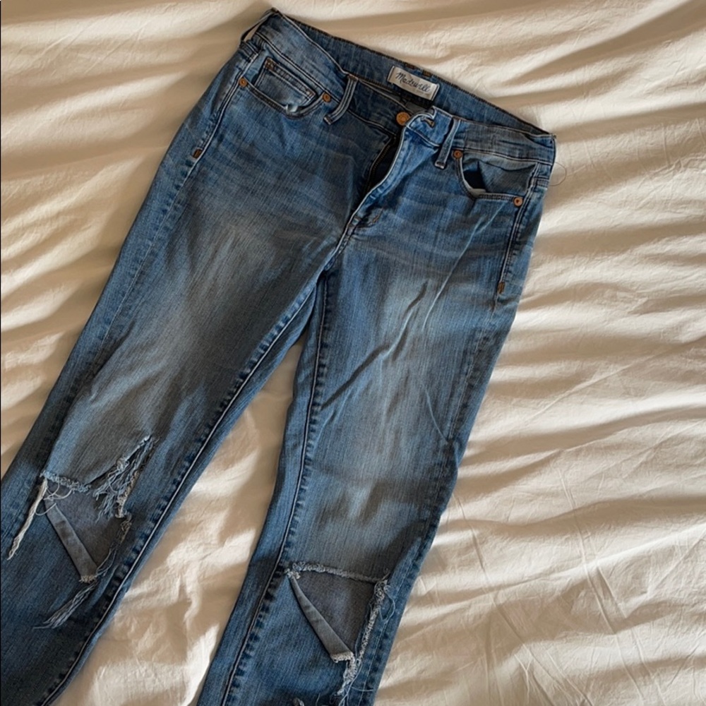 Madewell High Riser Skinny, sz 28!